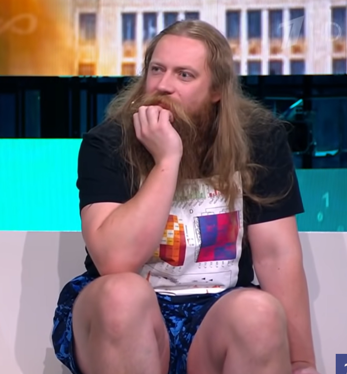 Евгений Тепляков. Скриншот передачи "Док-ток"