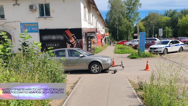    В Ивановской области трое подростков попали в ДТП