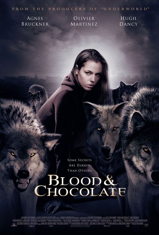                          Постер к фильму «Кровь и шоколад» 2007г.