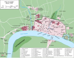 До 1889 года Лондоном официально назывался только Сити, границы которого практически не менялись со времён римлян