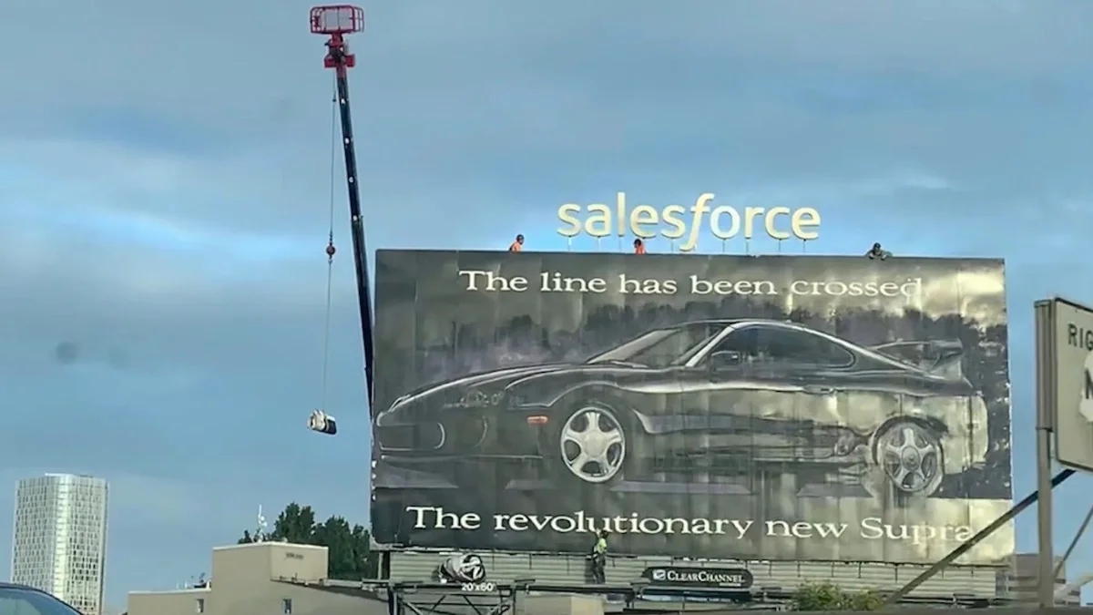 Реклама Toyota Supra 