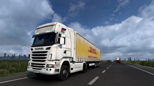 Euro Truck Simulator 2 1.48 Суровая россия Облуяье (RU) в Белогорск (RU) Бутилированная вода