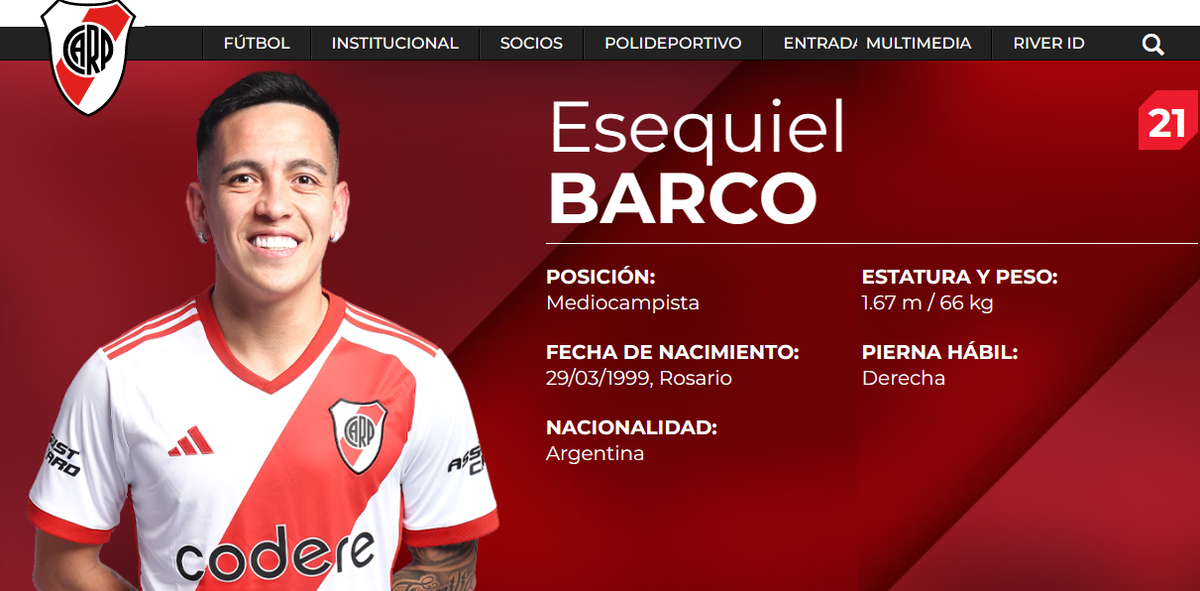 Фото www.cariverplate.com.ar