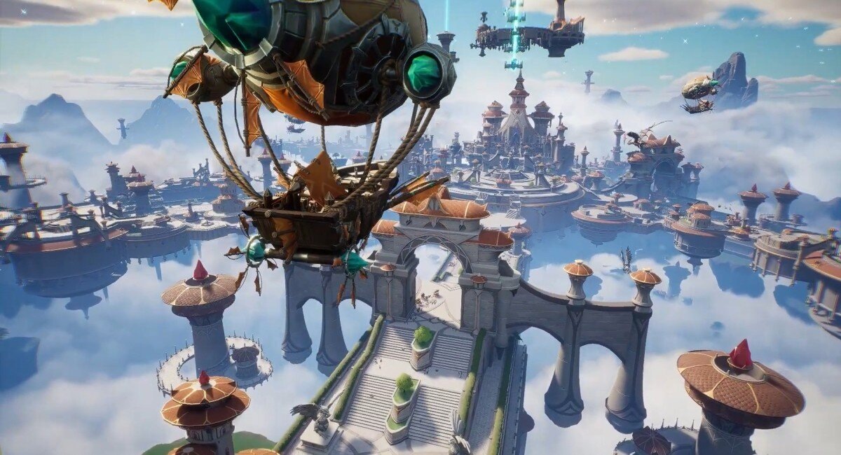 Один из городов игры