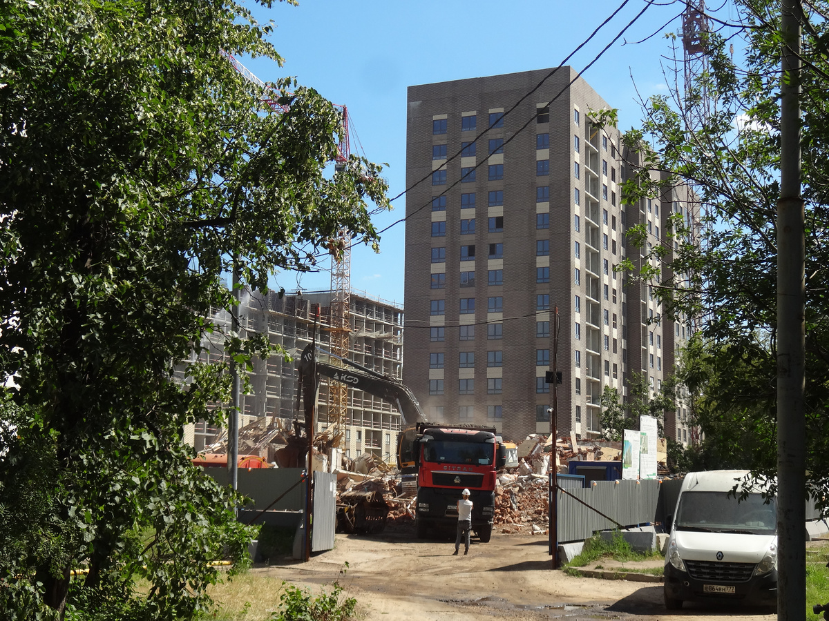 Новостройка по адресу: улица Маршала Чуйкова, 9 будет готова в 3 квартале 2024 года. Фото автора