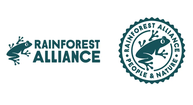 Rainforest Alliance📷Логотип Rainforest Alliance.