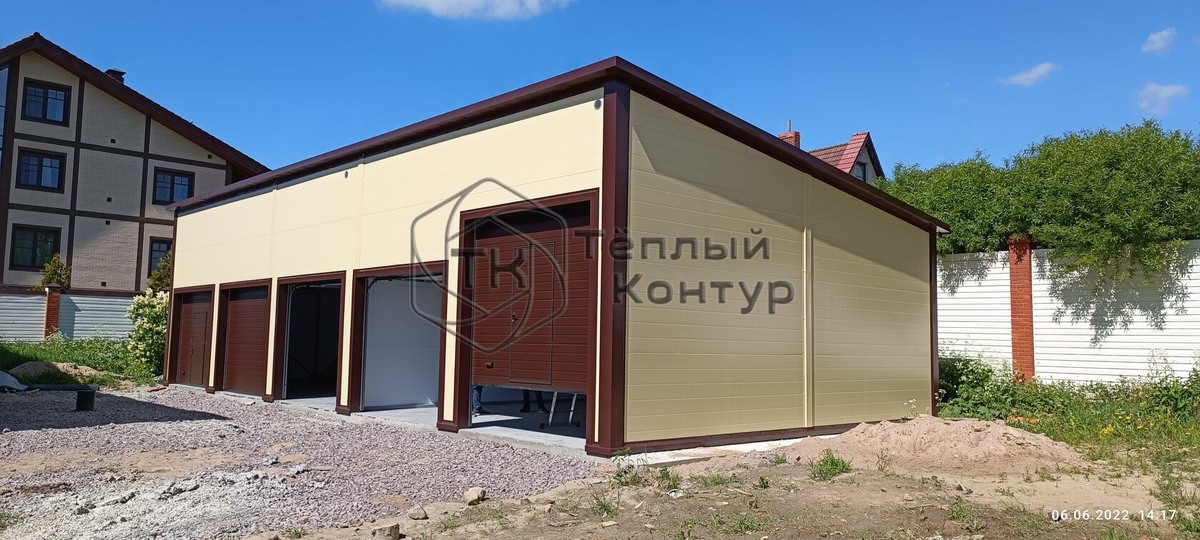 Коммерческие здания из сэндвич-панелей