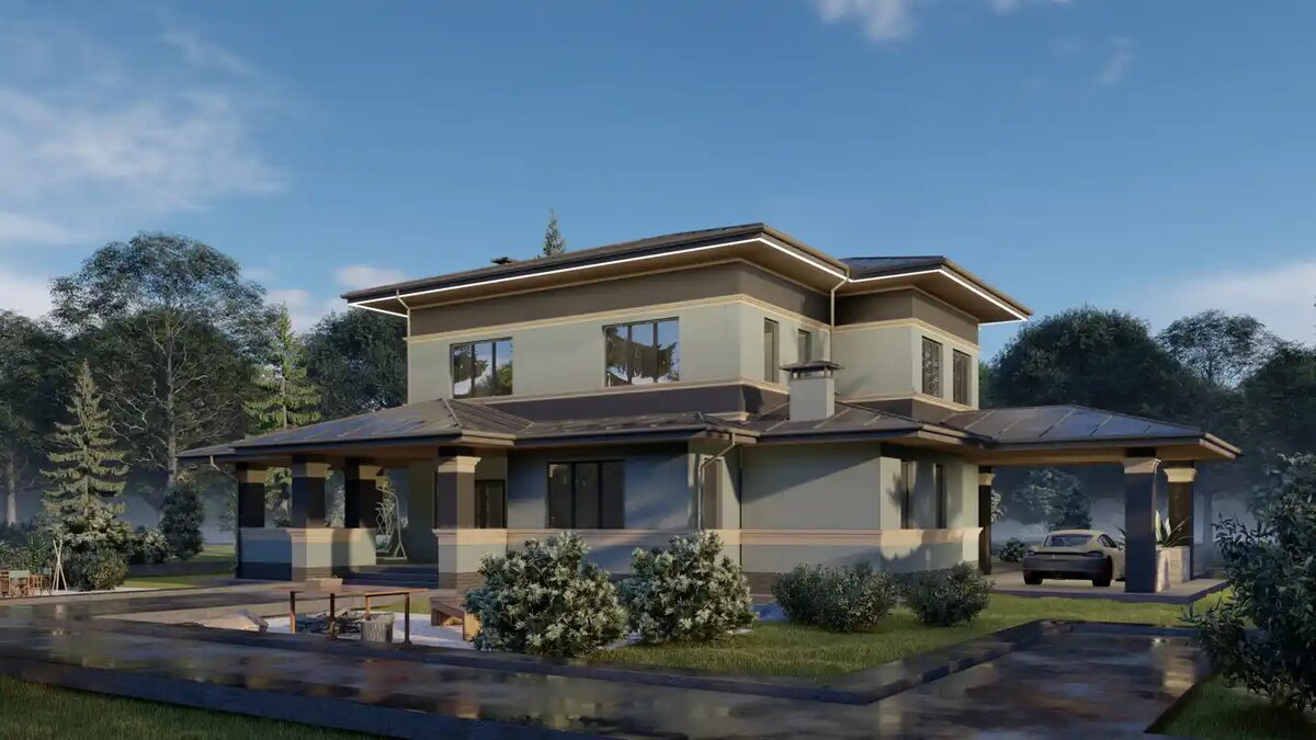 Проект дома - H-1132