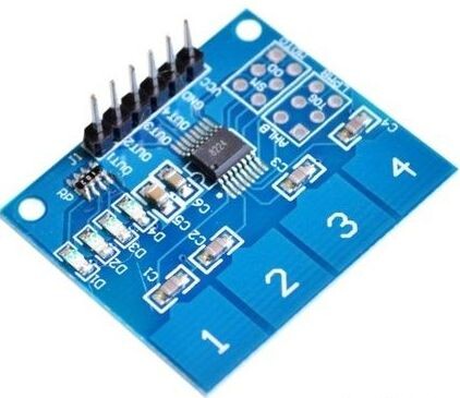 Контроллер сенсорных кнопок на TP224