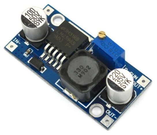Понижающий преобразователь питания на LM2596