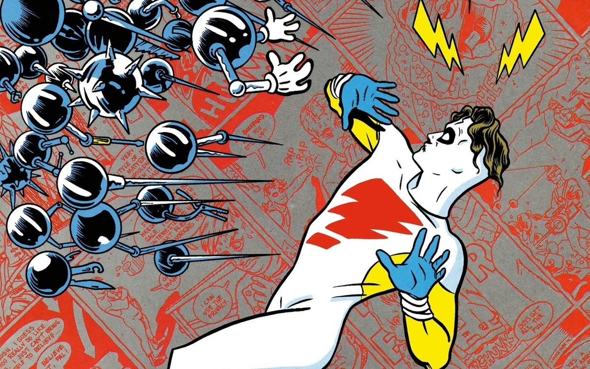 Отрывок обложки комикса "Мэдмен. Приключения"