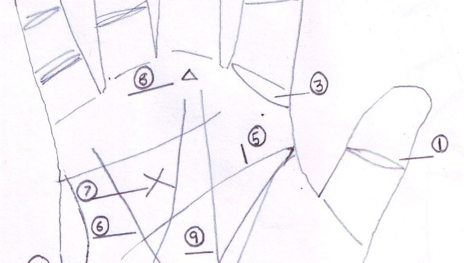 Знаки на руках хиромантов, астрологов