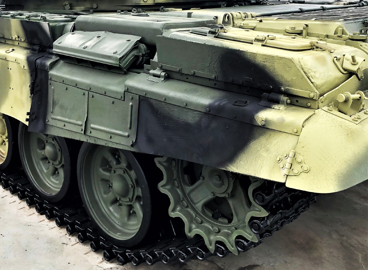 Выпускной коллектор двигателя.