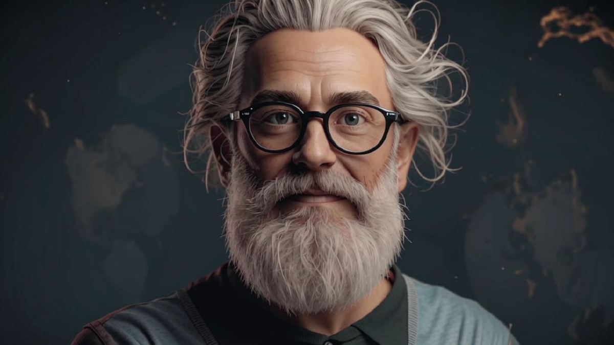 Вот такого, только шестилетнего. Запрос: Матёрый бородатый программист на C++ возрастом в шесть лет