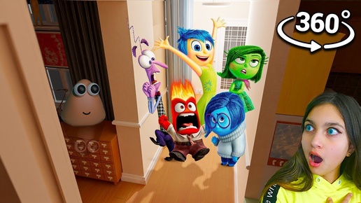 ПОУ И ГОЛОВОЛОМКА 2 😨 ВЕРНУЛИСЬ ДОМОЙ В РЕАЛЬНОЙ ЖИЗНИ 😱 Inside Out 2 ! Bou's Revenge  Валеришка