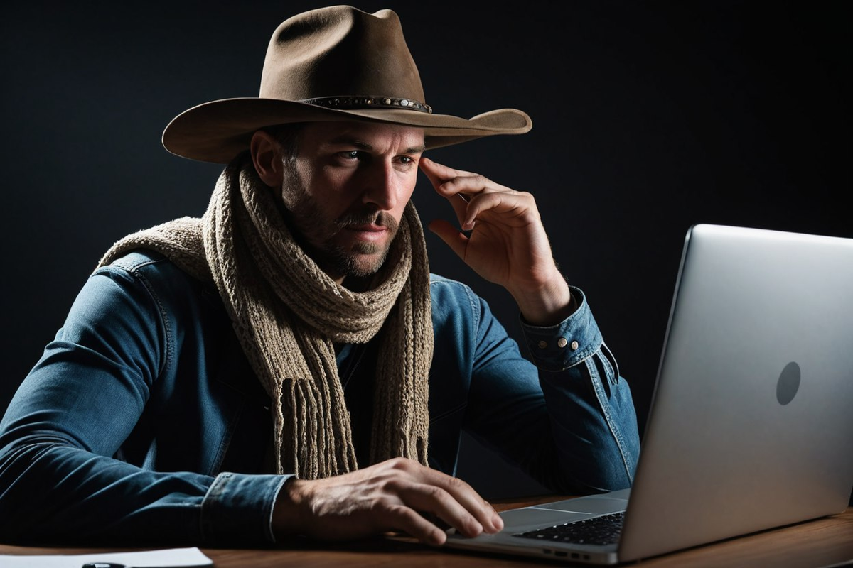 Современный мошенник по мнению нейросети