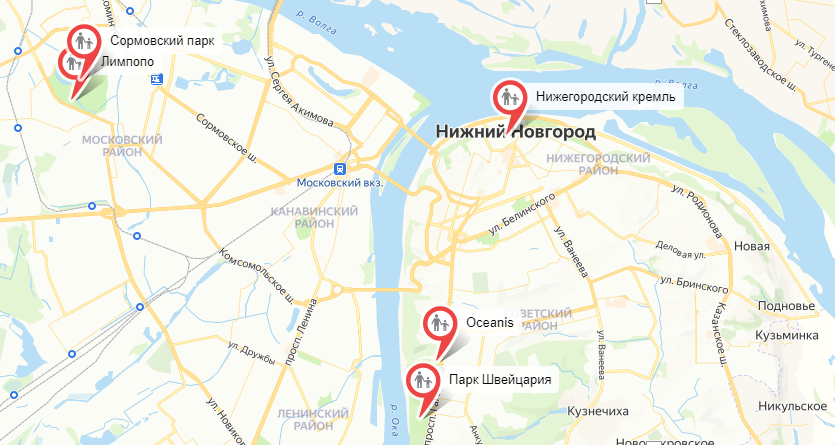 Карта, созданная лично автором в бесплатном сервисе
