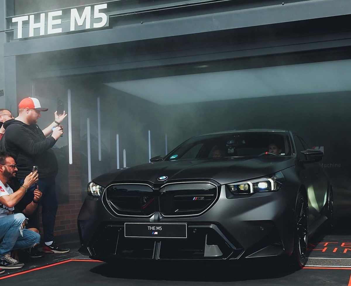Премьера нового BMW M5 в Гудвуде 