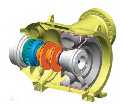 Центробежный газовый компресс