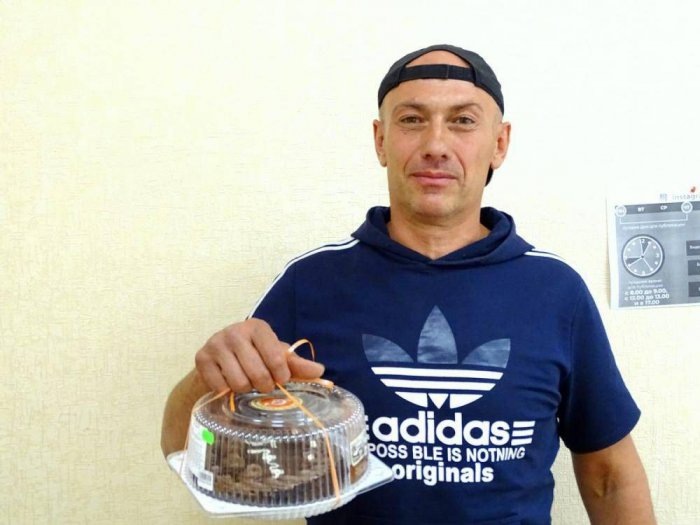 Виталий Панасюк. Фото телеграм-канала депутата горсовета Светланы Каверзиной (признана иноагентом)