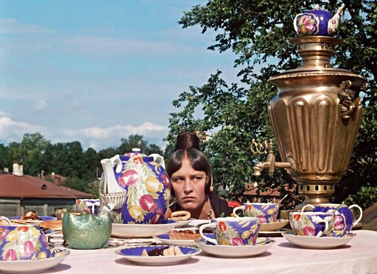 Кадр из фильма «Женитьба Бальзаминова», 1964, «Мосфильм», режиссер К. Воинов.