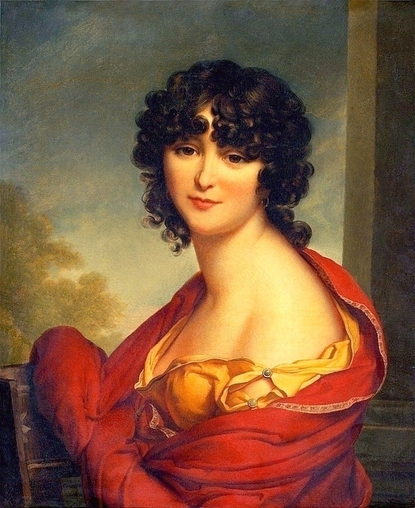 Авдотья Ивановна Голицына, 1800-1802 (худож. Josef Grassi) Всероссийский музей А. С. Пушкина