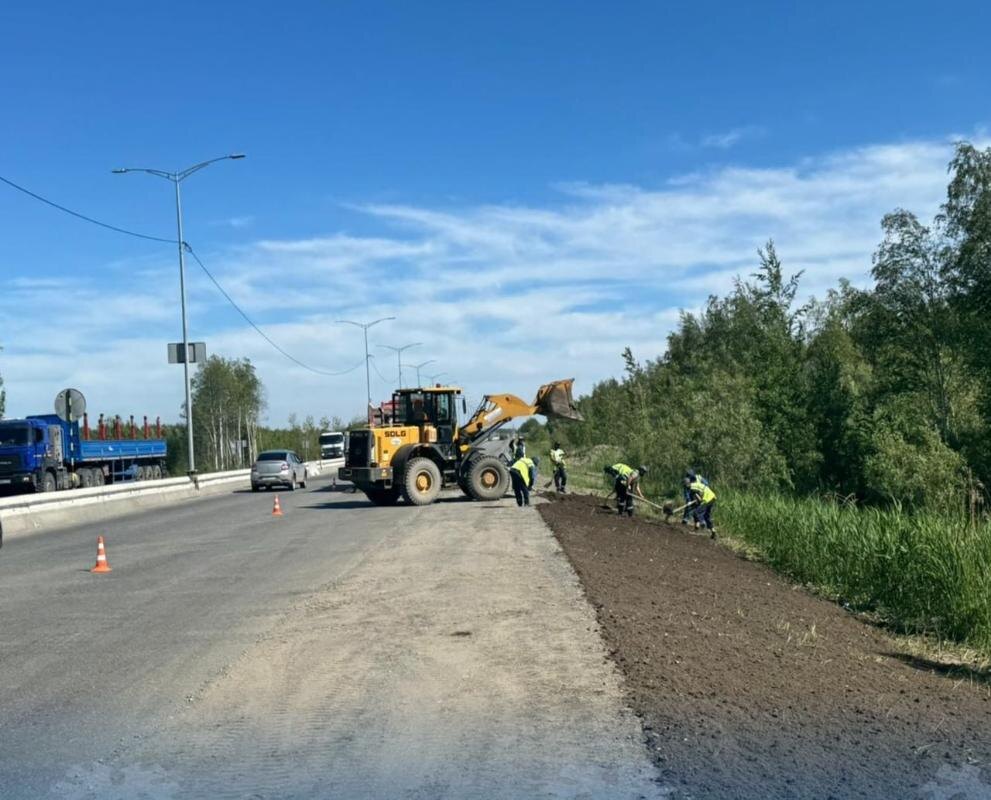    Капитальный ремонт участка трассы Сургут-Нижневартовск завершат уже в августе