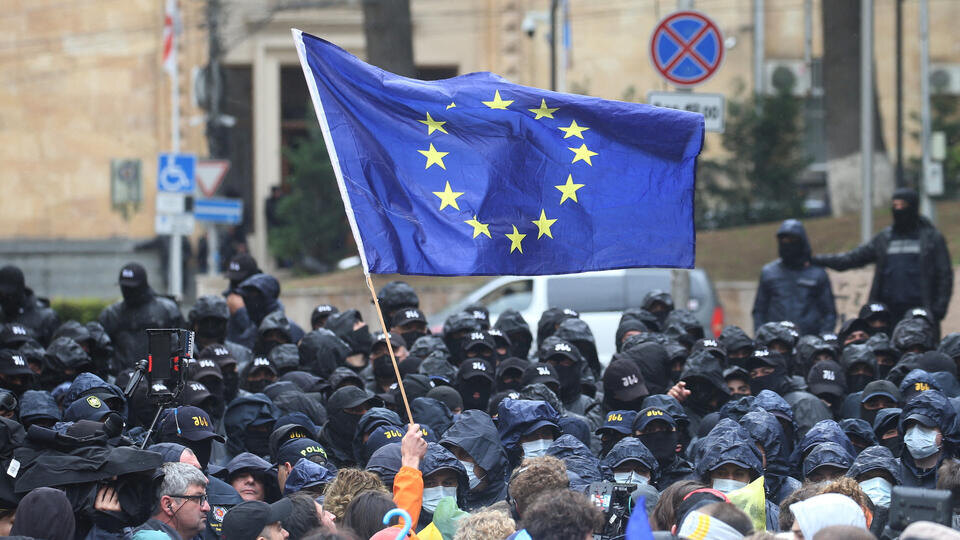     Евросоюз отказал Грузии в членстве, не собираясь его предоставлять REUTERS/Irakli Gedenidze/File Photo