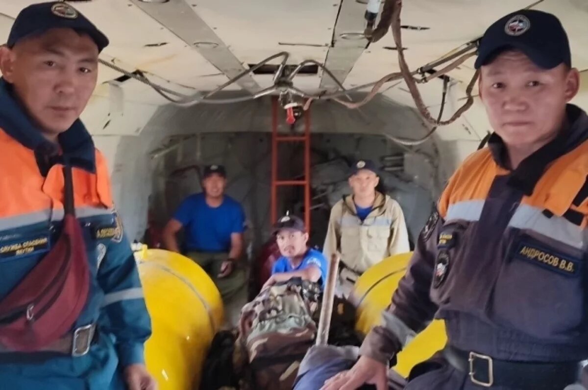    Один человек пропал во время тушения лесных пожаров в Якутии