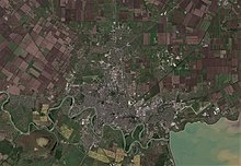 Космический снимок Краснодара, спутник Sentinel-2, 18 сентября 2018 года