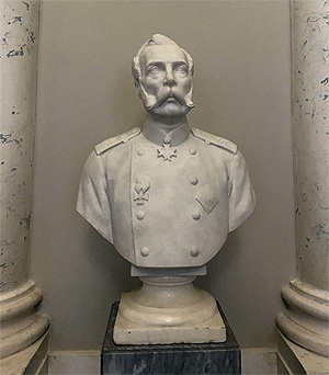 Бюст императора Александр II. Матвей Афанасьевич Чижов, 1881
мрамор
Государственный Эрмитаж