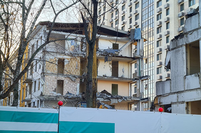    Снос домов по программе реновации в Москве. Фото: АГН Москва