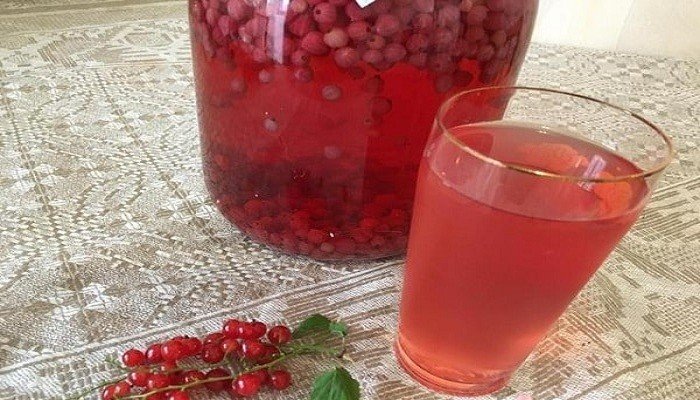 Компот из смородины без стерилизации