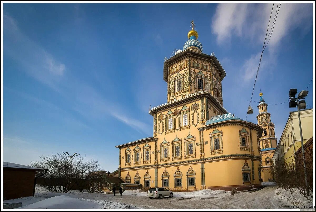 Современный вид собора Петра и Павла в Казани.