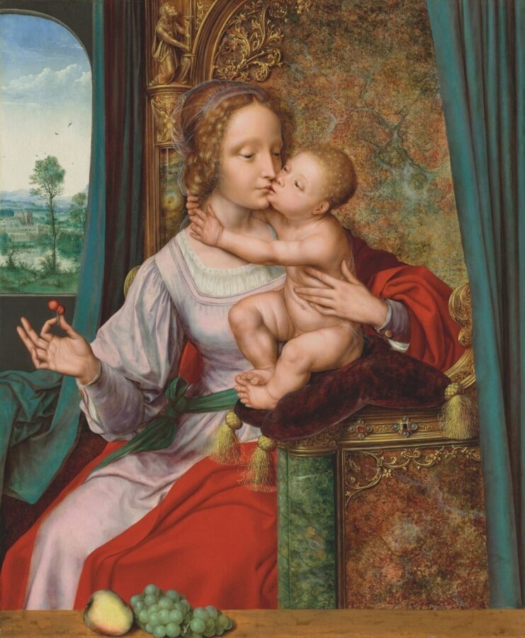 Квентин Метсис «Мадонна с вишнями», ок. 1529 © Getty