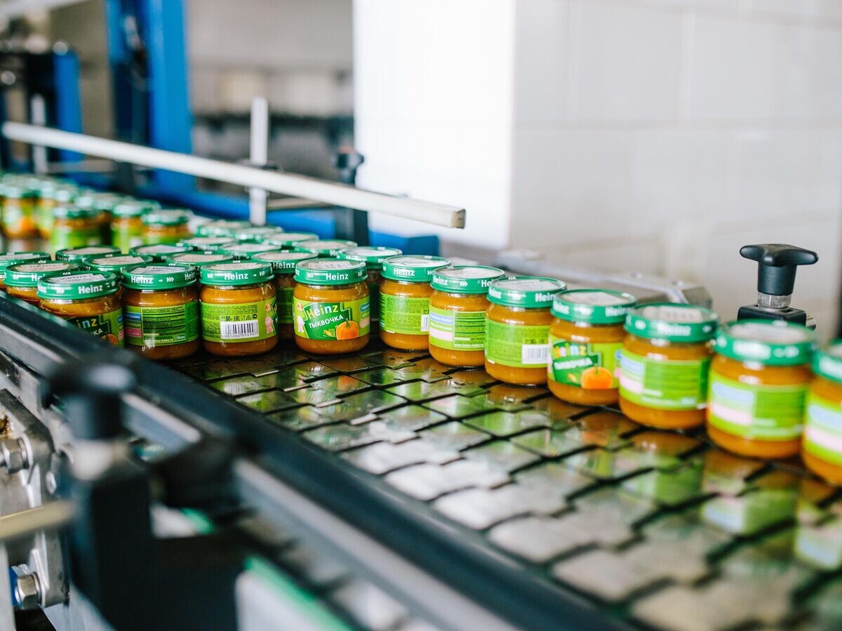    Производство детского питания Heinz© РИА Новости / Варвара Гертье