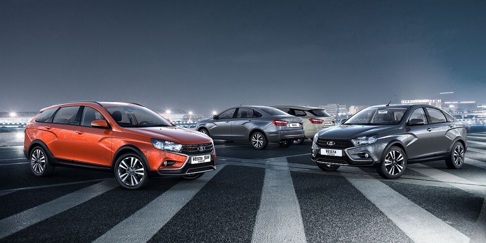 За полгода автомобили Lada в среднем подорожали на 2,9%
