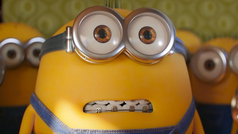    Кадр из мультфильма «Миньоны: Грювитация»