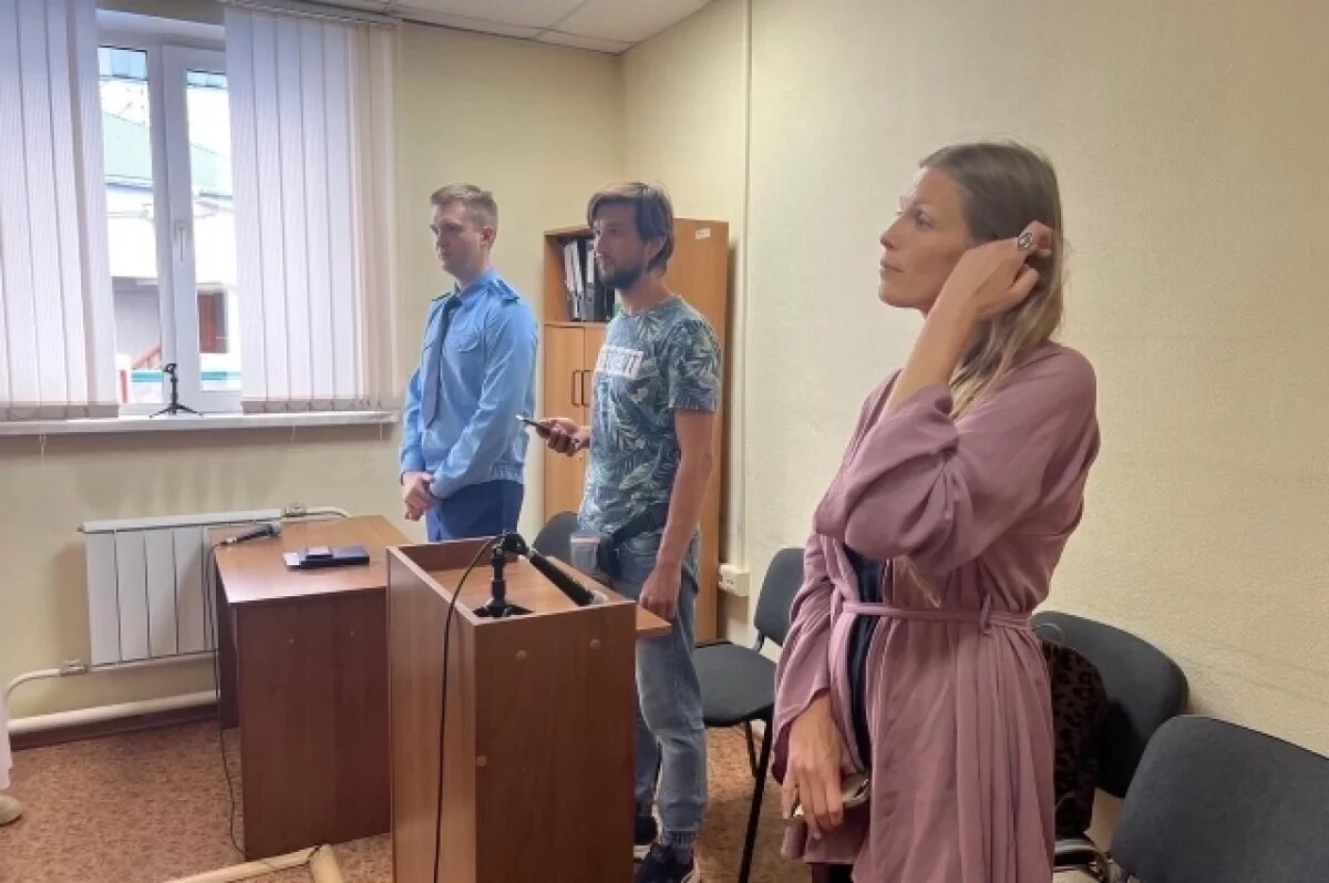    Экс-супруги Жителёвы на оглашении приговора.