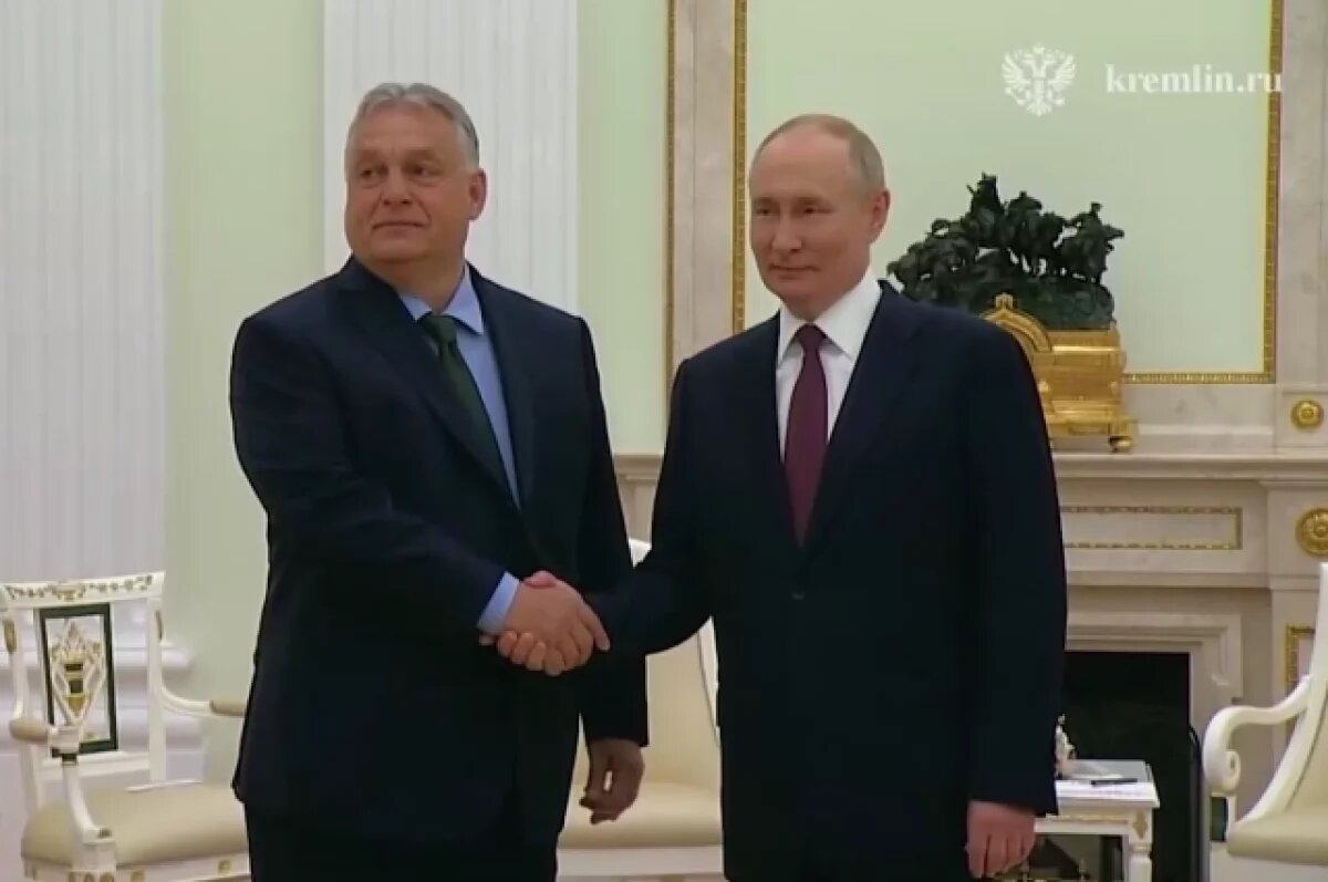    Песков: Орбан не сообщал Путину, что планирует встретиться с Трампом