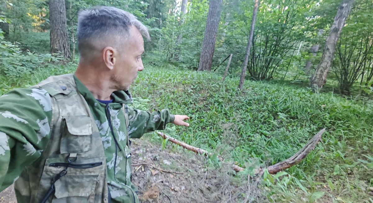 Всем привет. Вот так начался для меня сегодня поиск в лесу: Небольшой дубок упал прямо на дорогу, перегородив ее. К счастью, это было единственным препятствием.-2