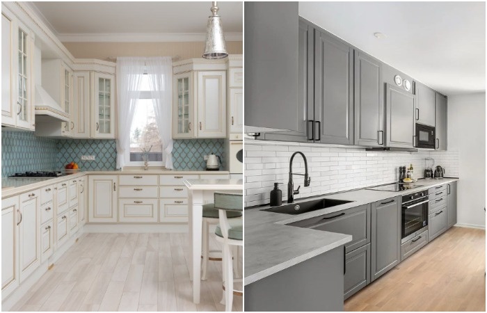 Декорированные фасады выглядят очень эффектно и роскошно 