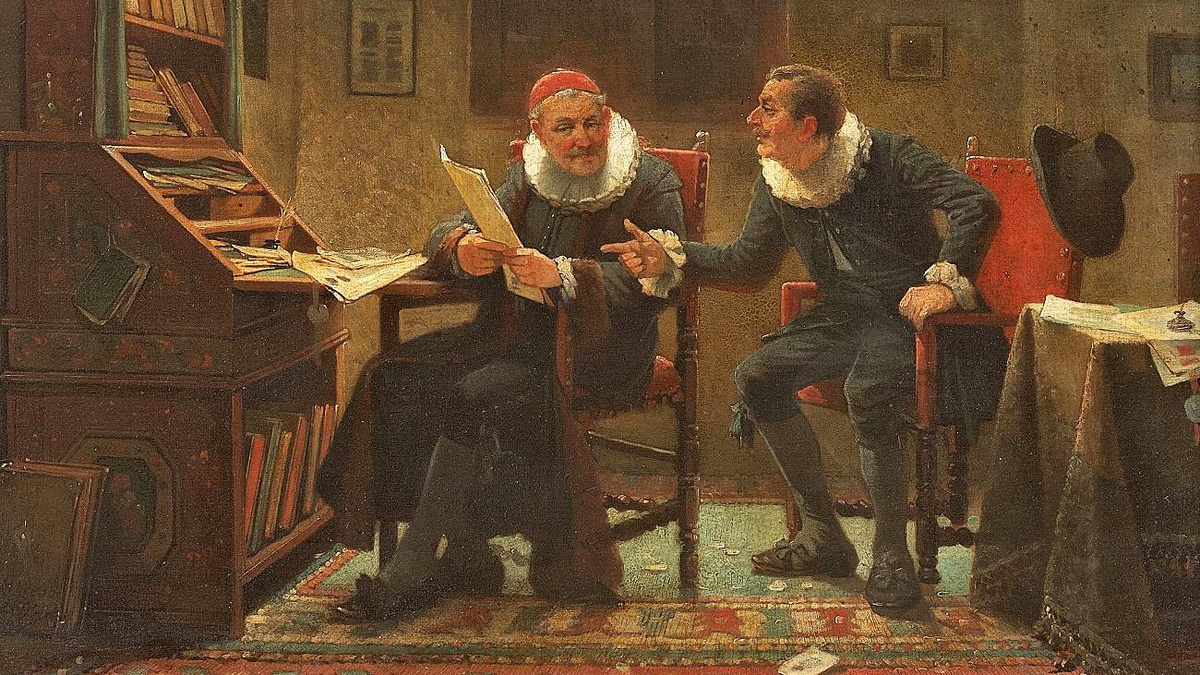 Одеяние юристов в средние века