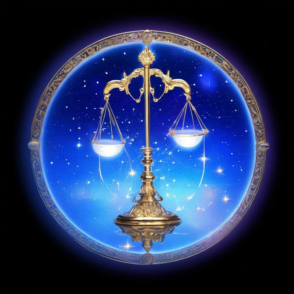  Зодиакальный знак Весы. Фото канала Таро Портал ( ИИ).