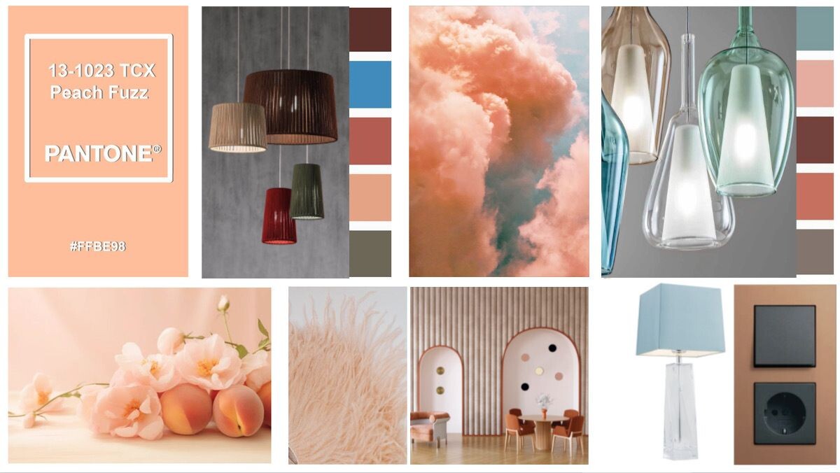 Blue interior trend Paint and home decor in Classic blue Pantone 2020 Classic bl