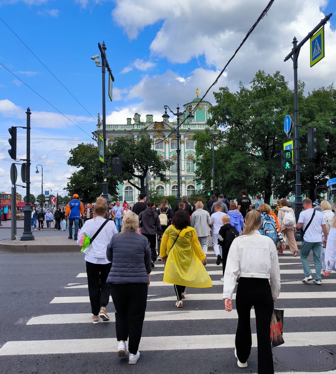 Дождь нас не испугал 