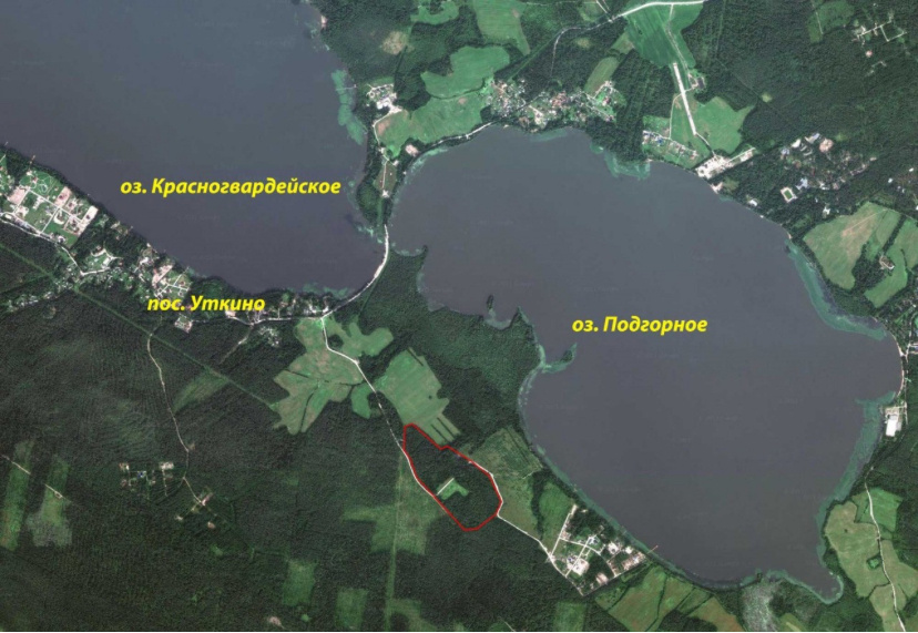 Озеро находится рядом с Подгорным озером , о котором я уже рассказывал 