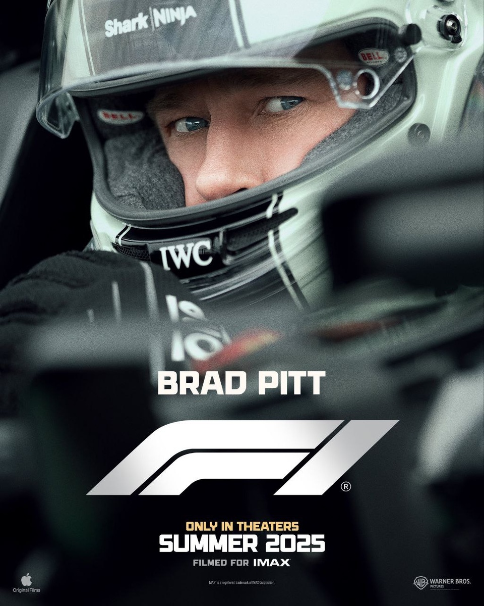   Постер гоночной драмы F1 с Брэдом Питтом. Фото: архивы пресс-служб Дмитрий Евстратов