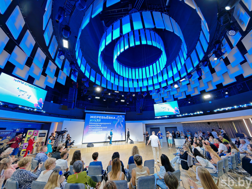    Стали известны результаты жеребьевки XXXIII Международного конкурса исполнителей эстрадной песни «Витебск»