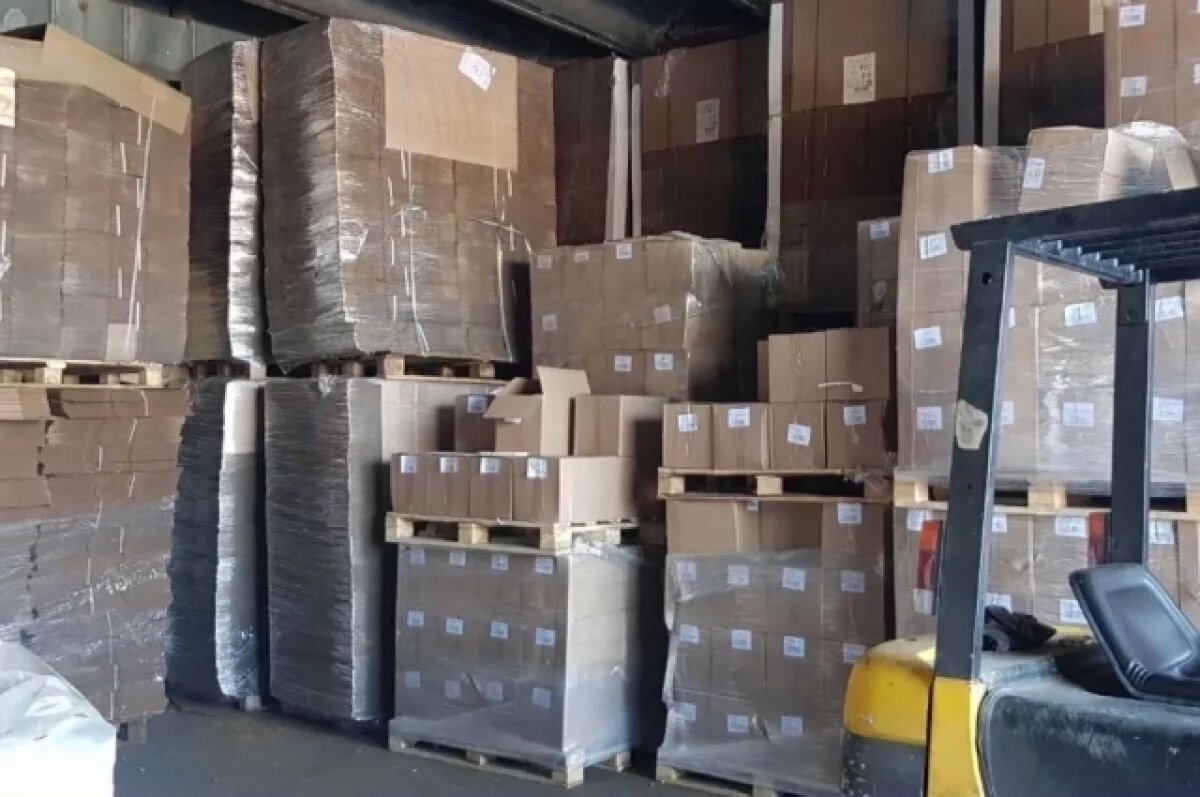    На Кубани нашли подпольный склад с сигаретами на 15 млн рублей